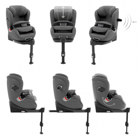 Scaun auto Cybex Anoris T i-Size Soho Grey [7]