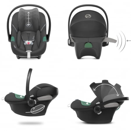 Scoica auto Cybex Aton S2 i-Size Navy Blue [3]