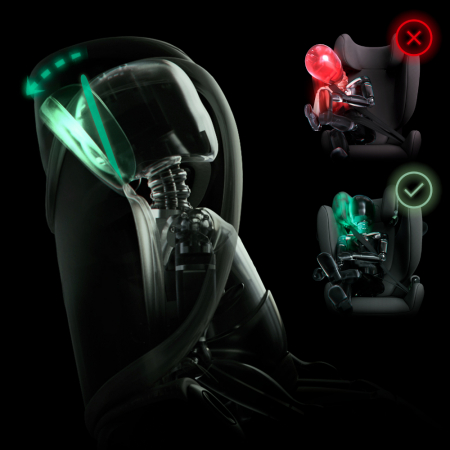 Scaun auto Cybex Pallas G i-Size Plus Moon Black [6]