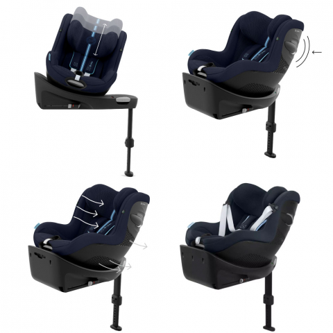 Scaun auto Cybex Sirona G i-Size Plus Ocean Blue [2]