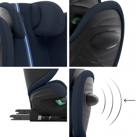 Scaun auto Cybex Solution G i-Fix Plus Ocean Blue [4]