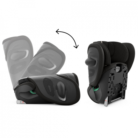 Scaun auto Cybex Solution G2 i-Fix Plus Moon Black [4]