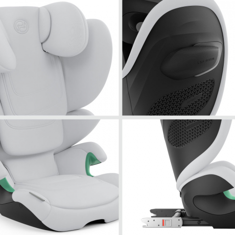 Scaun auto Cybex Solution G2 i-Fix Fog Grey [2]