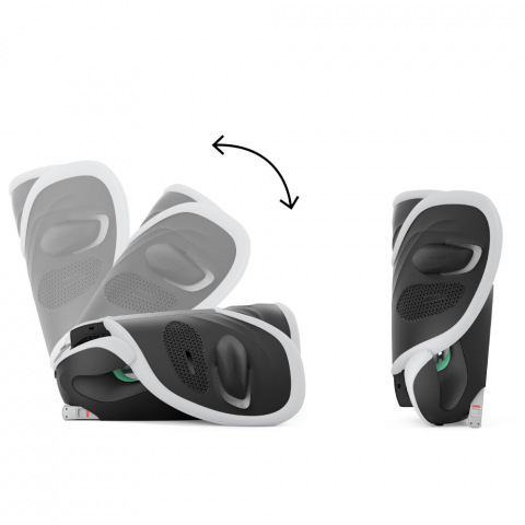 Scaun auto Cybex Solution G2 i-Fix Fog Grey [4]