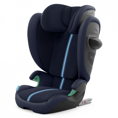 Scaune auto copii - Scaun auto Cybex Solution G2 i-Fix Plus Ocean Blue