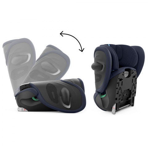 Scaun auto Cybex Solution G2 i-Fix Plus Ocean Blue [4]