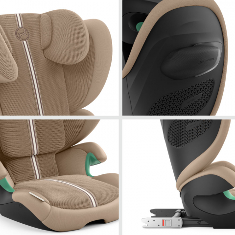 Scaun auto Cybex Solution G2 i-Fix Plus Almond Beige [4]