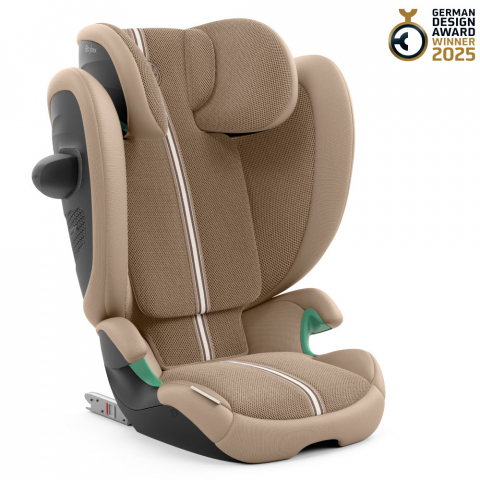 Scaun auto Cybex Solution G2 i-Fix Plus Almond Beige [1]