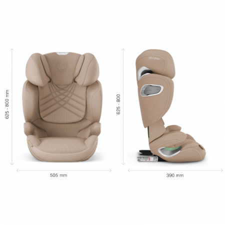 Scaun Auto Cybex Solution T i-Fix Plus Cozy Beige [6]