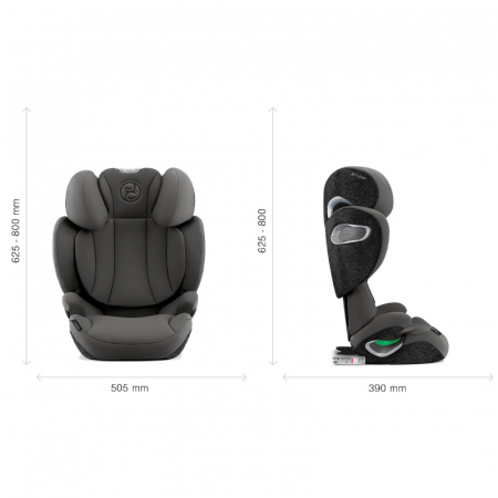 Scaun auto Cybex Solution T i-Fix Sepia Black [5]