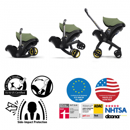 Scoica auto Doona Desert Green 2 in 1 [6]