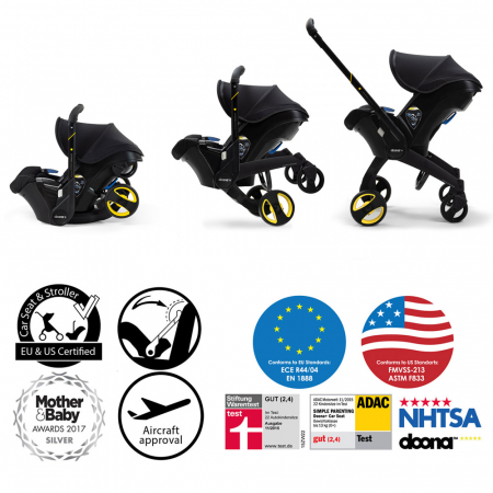 Scoica auto Doona Midnight Editie limitata 2 in 1 [5]