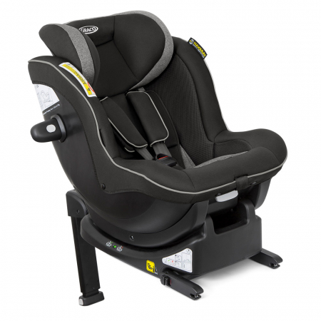 Scaun auto Graco Ascent i-Size exclusiv Rear-Facing Black + Baza Isofix [7]