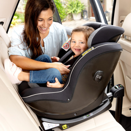 Scaun auto Graco Ascent i-Size exclusiv Rear-Facing Black + Baza Isofix [8]
