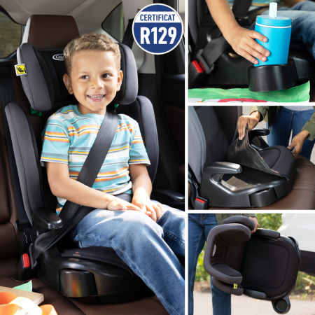 Scaun auto Graco Junior Maxi i-Size Navy [4]