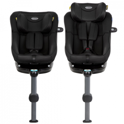 Scaun auto Graco rotativ 360 Turn2Me DLX i-Size Midnight-Resigilat [4]