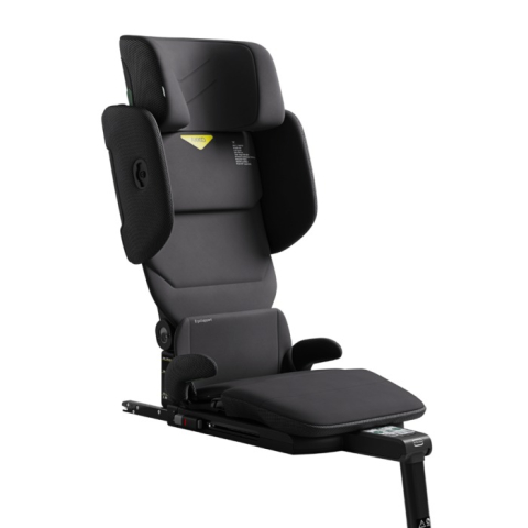 Scaune auto copii - Scaun auto inaltator Axkid UP i-Size 100-150 cm, Arctic Mist Grey
