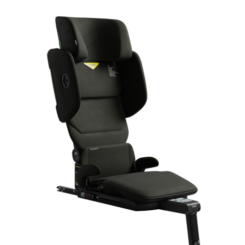 Scaune auto copii - Scaun auto inaltator Axkid UP i-Size 100-150 cm, Forest Moss Green
