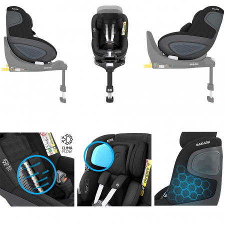 Scaun auto Maxi Cosi Pearl 360 i-Size Authentic Cognac [2]