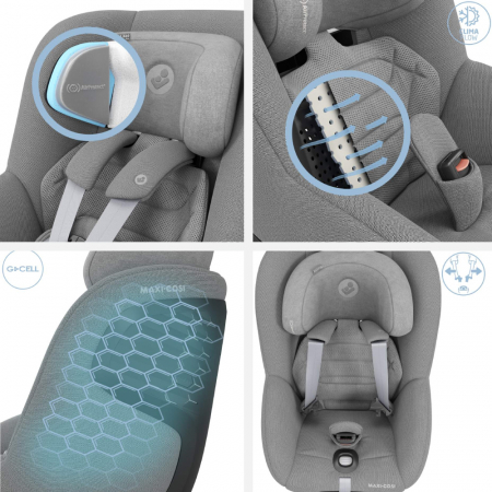 Scaun auto Maxi-Cosi Pearl 360 Pro Authentic Grey [5]