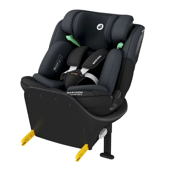 Carucioare si scaune auto - Scaun Auto I-Size Maxi-Cosi EMERALD 360 S TONAL BLACK