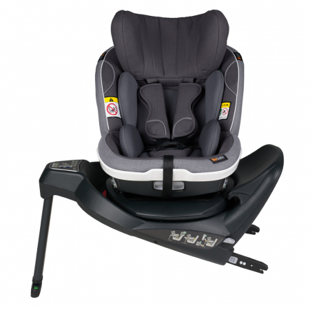 Scaune auto copii - Scaun auto rotativ BeSafe iZi Turn i-Size Metallic Melange