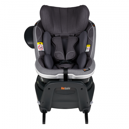 Scaun auto rotativ BeSafe iZi Turn i-Size Metallic Melange [2]