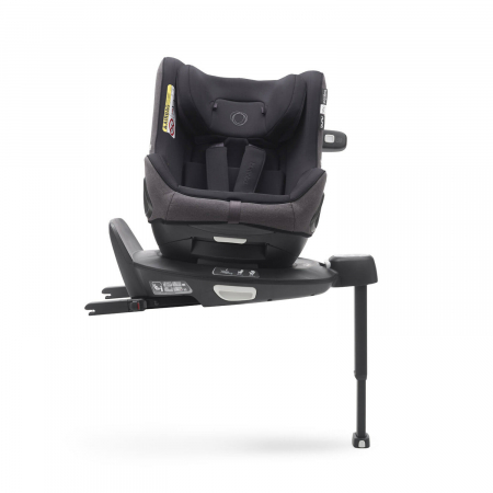 Scaun auto rotativ Bugaboo Owl Black cu baza Isofix [0]