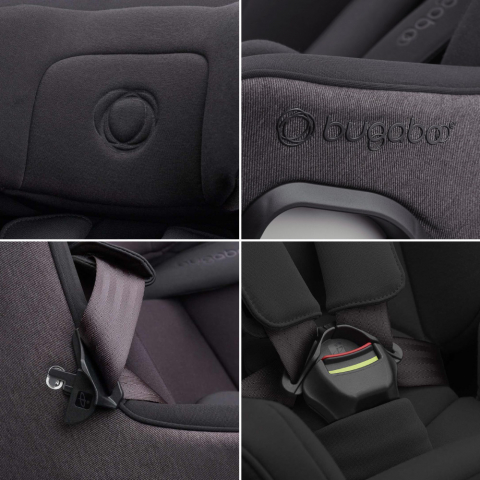 Scaun auto rotativ Bugaboo Owl Black cu baza Isofix [3]