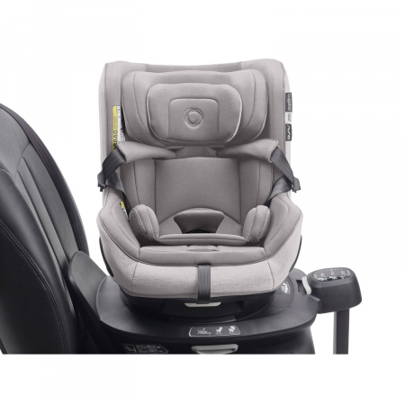 Scaun auto rotativ Bugaboo Owl Grey cu baza Isofix [1]