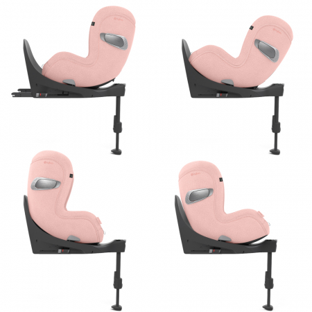 Scaun auto rotativ Cybex Sirona T i-Size Plus Peach Pink [3]