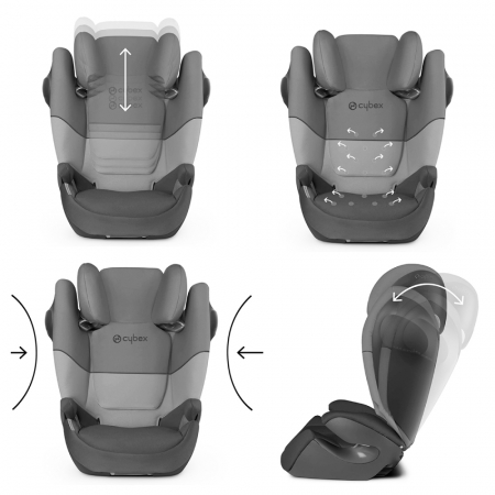 Scaun Auto Solution M SL Blue Moon [3]