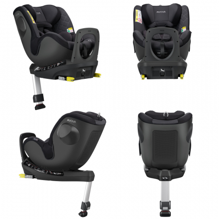 Scaun auto Avova Sperber-Fix 61 Grey/Black-Resigilate [4]