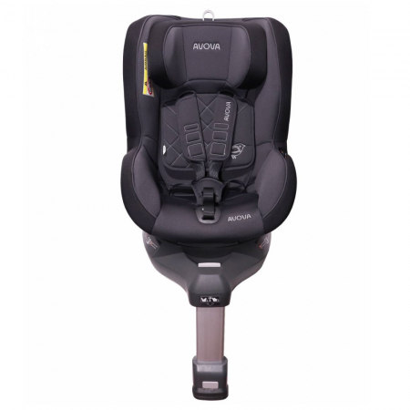 Scaune auto copii - Scaun auto Avova Sperber-Fix i-Size Grey/Black