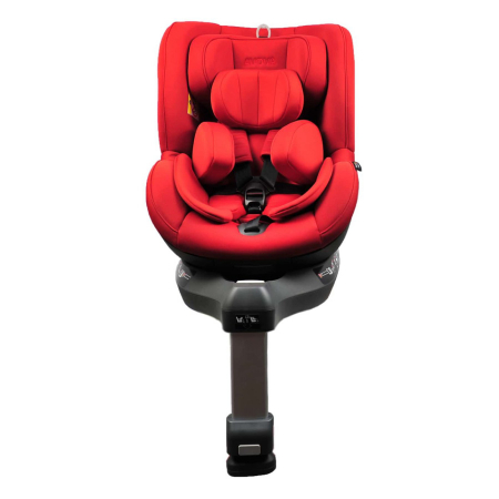 Scaune auto copii - Scaun auto Avova Sperber-Fix i-Size Maple Red