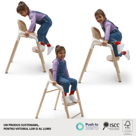 Scaun Bugaboo Giraffe Blue [5]