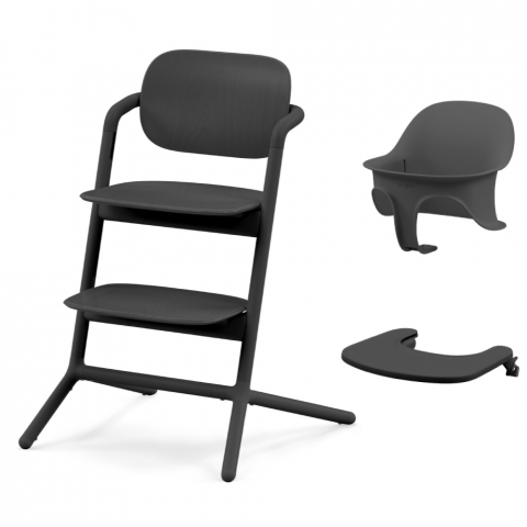 Scaune masa bebe - Scaun Cybex LEMO 3 in 1 Stunning Black