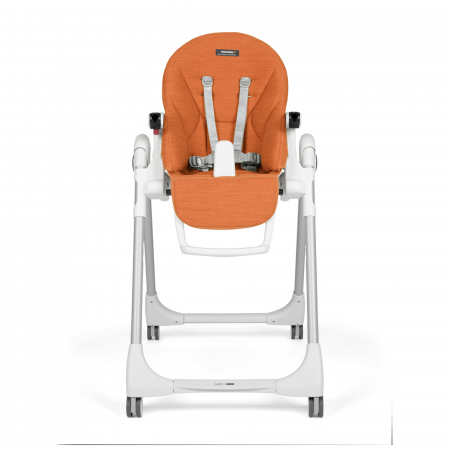 Scaun de masa 2 in 1 Peg Perego Prima Pappa Zero Follow Me, 0-15 Kg, Wonder Orange, Portocaliu [3]