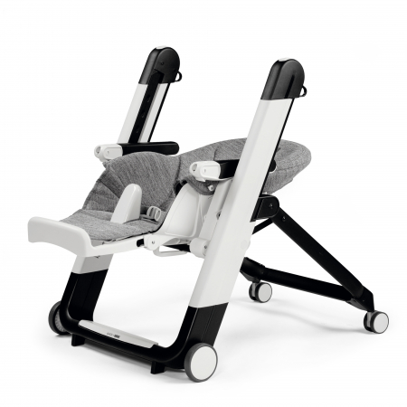 Scaun De Masa 2 in 1 Peg Perego, Siesta Follow Me, Wonder Grey, 0 - 15 Kg [2]
