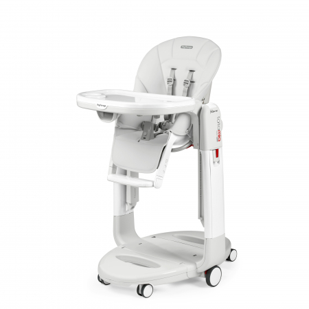 Scaun de masa 3 in 1 Peg Perego Tatamia Follow Me, 0-15 Kg, Latte, Alb [0]