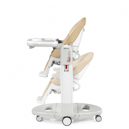 Scaun de masa 3 in 1 Peg Perego Tatamia Follow Me, 0-15 Kg, Paloma, Bej [6]