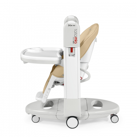 Scaun de masa 3 in 1 Peg Perego Tatamia Follow Me, 0-15 Kg, Paloma, Bej [8]