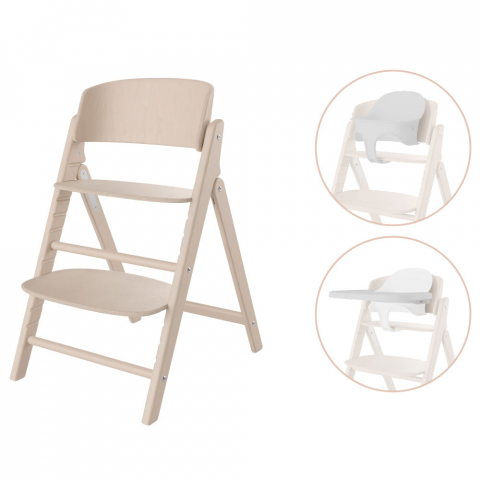 Scaune masa bebe - Scaun de masa Cybex Click & Fold 3 in 1 All Natural