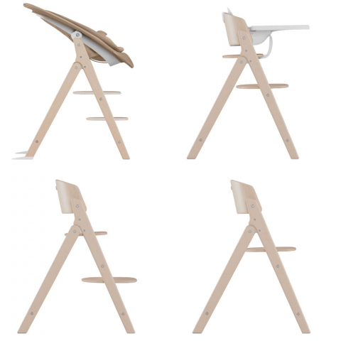 Scaun de masa Cybex Click & Fold 4 in 1 All Natural [4]