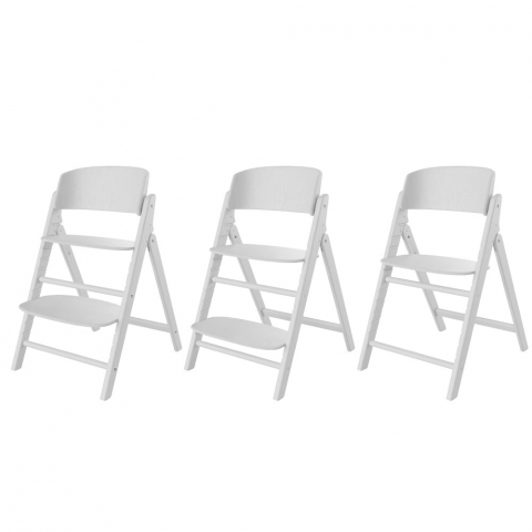 Scaun de masa Cybex Click & Fold 4 in 1 All White [3]