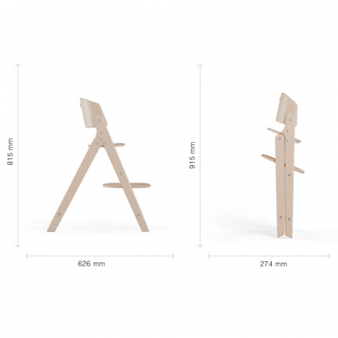 Scaun de masa Cybex Click & Fold All Natural [5]