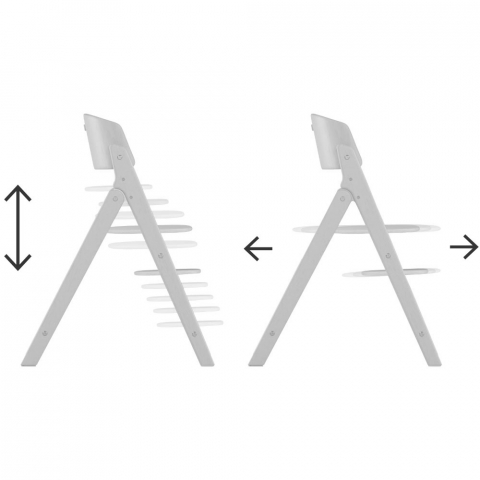 Scaun de masa Cybex Click & Fold All White [3]