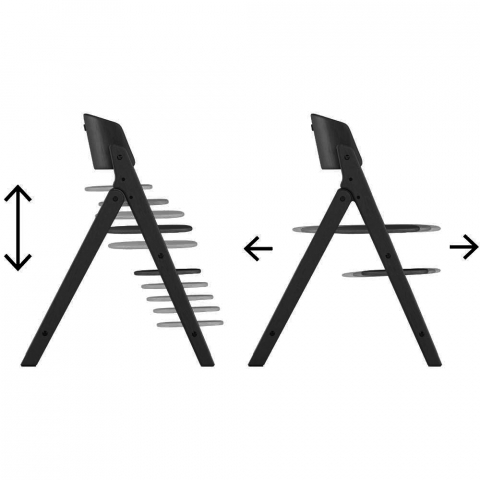 Scaun de masa Cybex Click & Fold Stunning Black [3]