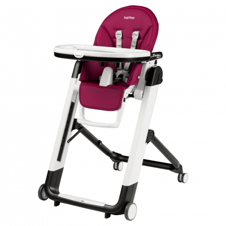 Scaune masa bebe - Scaun De Masa, Peg Perego, Siesta 2 in 1 Follow Me Berry