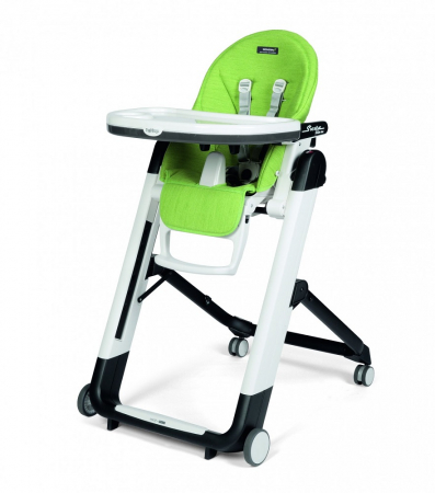Scaune masa bebe - Scaun De Masa, Peg Perego, Siesta 2 in 1 Follow Me WonderGreen